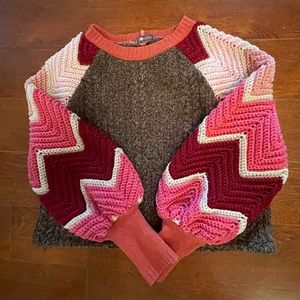 Honebea Afghan Sweater